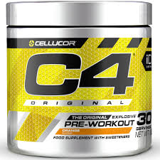 C4 Original - Suplemento Preentrenamiento Naranja