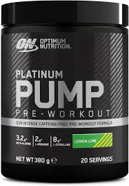 ON Platinum PUMP: Suplemento Pre-Entrenamiento