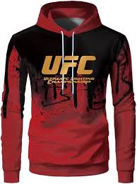 Sudadera con Capucha UFC para Jóvenes - Regalo Perfecto para Amantes de MMA