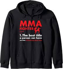 Sudadera MMA: Definición de Luchador