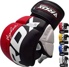 Guantes RDX de Cuero para MMA y Sparring