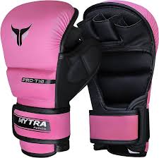 Guantes MMA Mujer Mytra Fusion 7 oz con Palma Ventilada