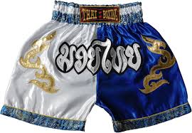 Pantalones Cortos de Muay Thai para Niños - Tamaño S