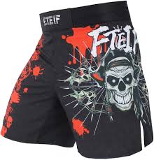 Shorts de Boxeo Cruzados para Hombre - MMA