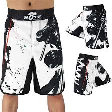 Pantalones Cortos ZIQIDONGLAI para Kick Boxing y MMA