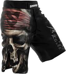 Shorts MMA SMMASH Pirates: Rendimiento y Comodidad
