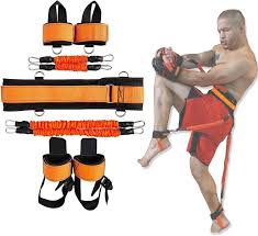 Juego de Bandas de Resistencia Naranja para Boxeo - 160Lb