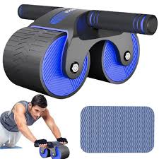 Rueda Abdominal Rebote Automático con Esterilla