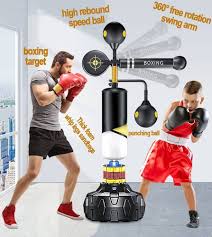 Saco de Boxeo con Pedestal: Diversión y Entrenamiento para Todos