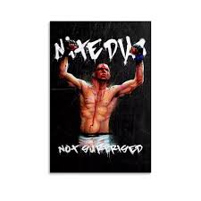 Póster Decorativo Nate Díaz MMA - YBRAVO