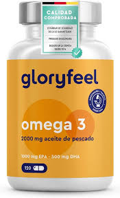 Cápsulas Omega 3 2000mg - Alta Potencia EPA 1000mg + DHA 500mg