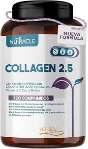 Colágeno Verisol® 2500 mg + Ácido Hialurónico y Coenzima Q10 - Suplemento Esencial para Piel