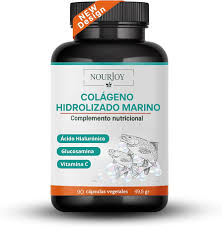 Suplemento Nourjoy: Colágeno Marino y Ácido Hialurónico para Articulaciones y Piel
