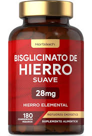 Suplemento de Hierro Vegano 28mg - Alta Absorción para Energía y Sistema Inmune