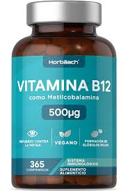 Vitamina B12 Metilcobalamina - Suministro de 1 Año