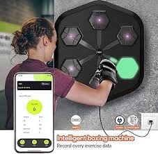 RAPLONC One Punch Boxing Pro 3.0: Máquina de Boxeo LED y Entrenamiento Musical