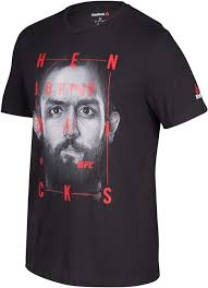 Camiseta Reebok Johny Hendricks UFC para Hombre
