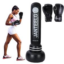 JanTeelGO - Saco de Boxeo Infantil de Pie 180 cm