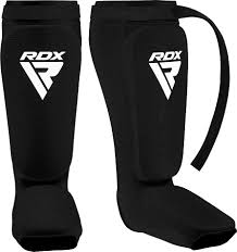 Espinilleras RDX para Kickboxing y Muay Thai - Protección Aprobada SATRA