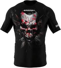 SMMASH Fate: Camiseta Rashguard de Manga Corta para Hombre