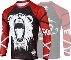 Rash Guard Roar BJJ para Grappling y Jiu Jitsu